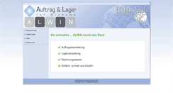 Desktop Screenshot of alwin.balticsoft.de